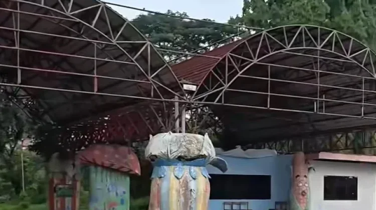 Taman Wonderia Semarang, Dulu Ramai Kini Tinggal Kenangan