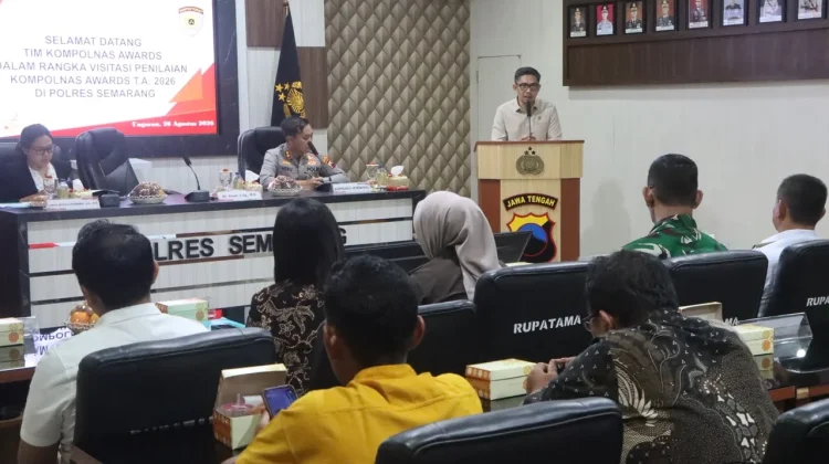 Briptu Adi Qori Nominator Kompolnas Awards, Tim Penilai Visitasi Polres Semarang