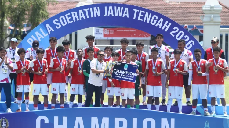 Tundukan Fortuna PFA Sukoharjo 2-0, Safin Pati FC U-15 Juarai Piala Soeratin Jateng