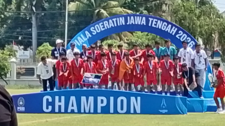 Tim SSB Terang Bangsa Semarang U-13 Meraih Gelar Juara Piala Soeratin Jateng 2026