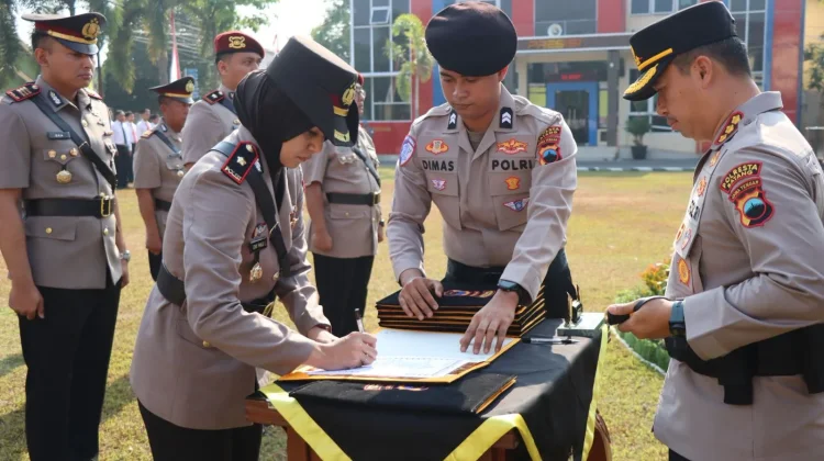 Rotasi Jabatan Strategis, Polresta Batang Fokuskan Posisi Kunci