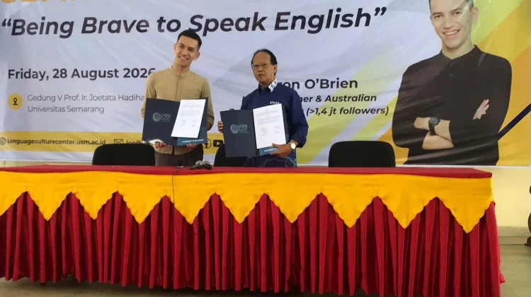 Kolaborasi dengan Native Speaker, USM LCC Perkuat Pembelajaran Bahasa Inggris