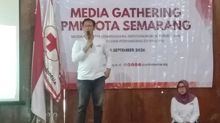 PMI Semarang Ajak Media Perkuat Edukasi Kemanusiaan