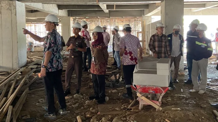 Progres Pembangunan Gedung Sehat RSUD Kudus Capai 33,39 Persen