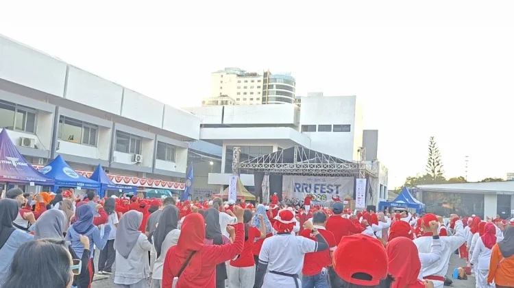 Ribuan Warga Padati RRI Fest Semarang, Semangat Hidup Sehat dan Inklusif Menggema