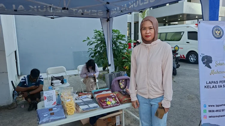 Manfaatkan RRI Fest, Lapas Wanita Semarang Kenalkan Hasil Karya Narapidana