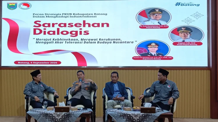 Gelar Sarasehan Dialogis, Upaya FKUB Batang Berikan Ruang Diskusi Umat Beragama