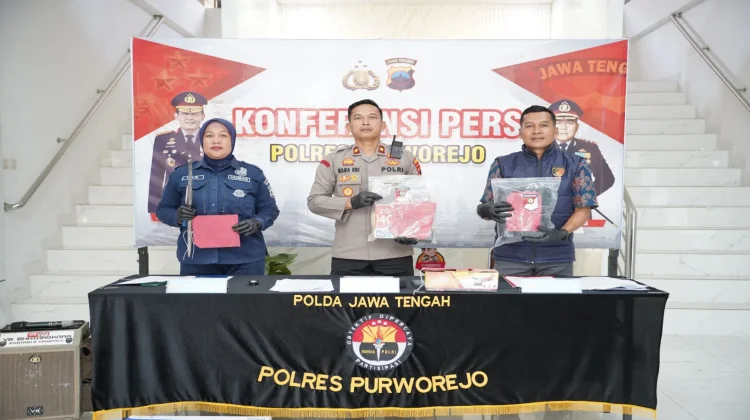 Satreskrim Polres Purworejo Tangkap 3 Pelaku Pencurian Lintas Provinsi