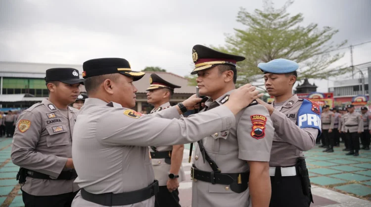 Gantikan Kompol Nana Edi, Kompol Amin Supangat Resmi Jabat Wakapolres Purworejo