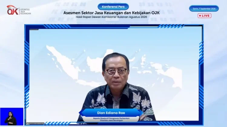 OJK: Kredit Perbankan Tumbuh 13,58 Persen hingga Juli 2026, Capai Rp9.135 Triliun