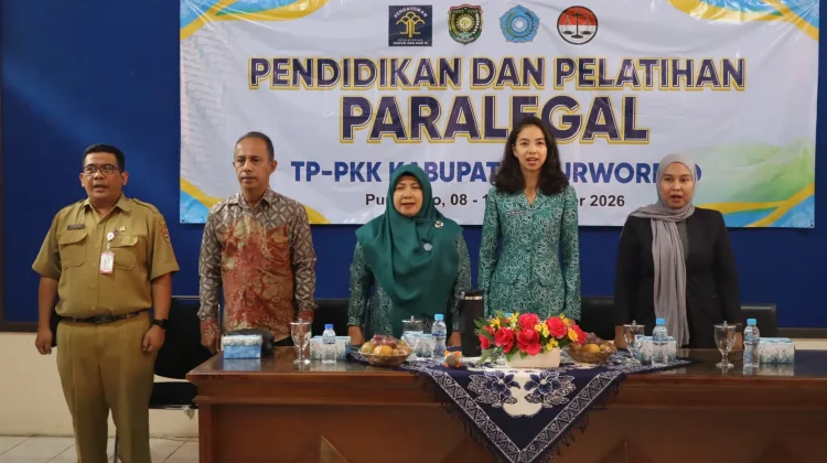 Kader PKK Purworejo Dibekali Hukum Dasar Hingga Pendampingan KDRT