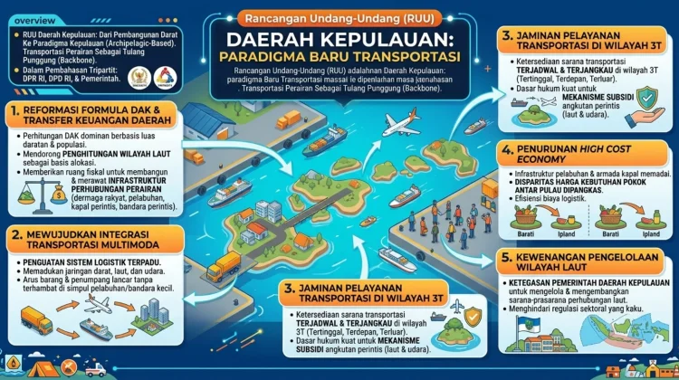 Menjaga Urat Nadi Kepulauan, dari Angkutan Perintis hingga RUU Daerah Kepulauan