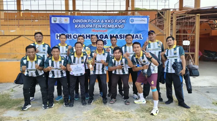 Guru PJOK Pancur Rembang Juarai Turnamen Mini Soccer Haornas 2026