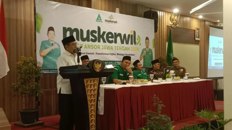 Jaga Marwah NU, GP Ansor Jateng Dorong Kader Kuasai Ruang Digital