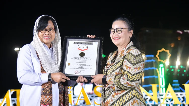Gema Mars MTQ Nasional XXXI Pecahkan Rekor MURI