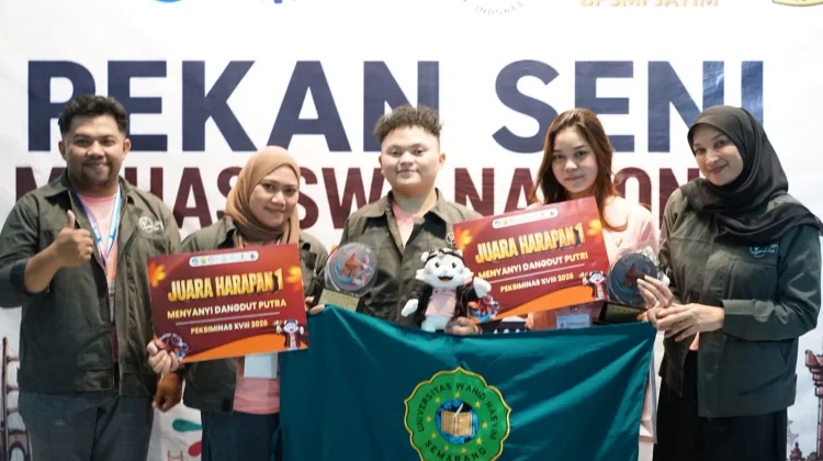 Peksiminas 2026, Dua Mahasiswa Unwahas Sabet Juara Harapan 1 Vokal Dangdut