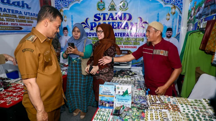 MTQ Nasional Jadi Berkah UMKM, Transaksi Pameran Tembus Hampir Rp500 Juta per Hari