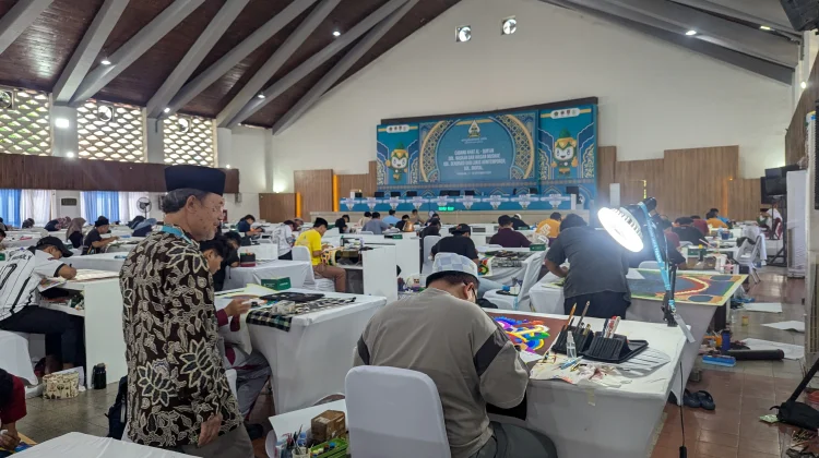Peserta Capai 380 Orang, Kaligrafi MTQ Nasional Tampilkan Lima Golongan Lomba