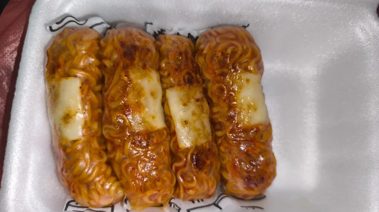 Cara Membuat Samyang Roll Keju Pedas Lumer