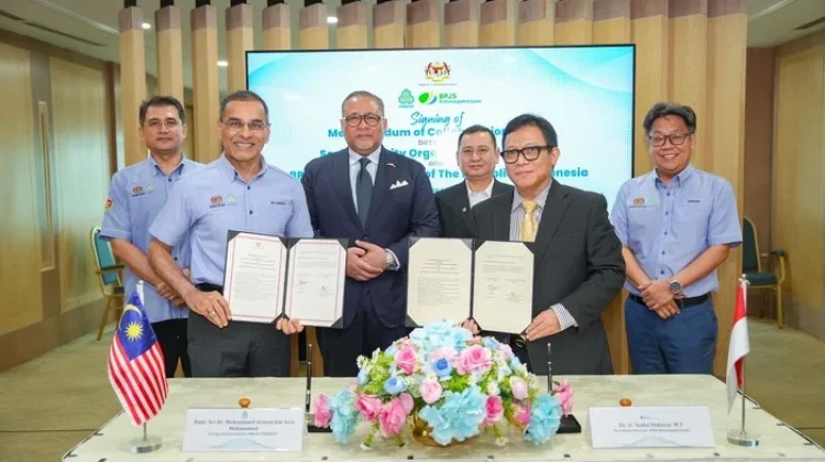 Harpelnas 2026, BPJS Ketenagakerjaan Semarang Majapahit Serahkan Santunan