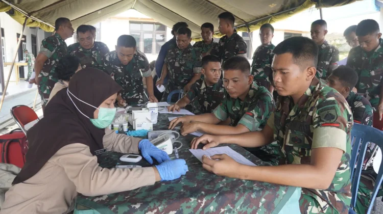 Sambut HUT ke-81 TNI, Kodim 0708/Purworejo Donorkan 178 Kantong Darah