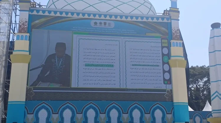 Qira'at Mujawwad Dewasa MTQ Nasional Semarang Diikuti Kafilah dari 10 Provinsi