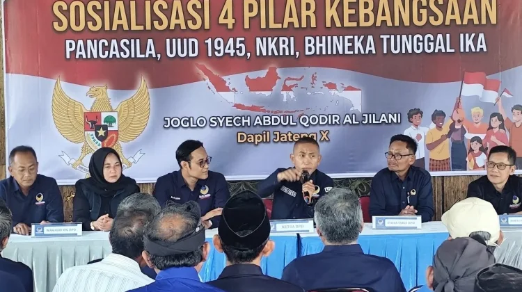 Sosialisasi 4 Pilar Kebangsaan, Yoyok: Jangan Tukar Suara Pilkades dengan Uang