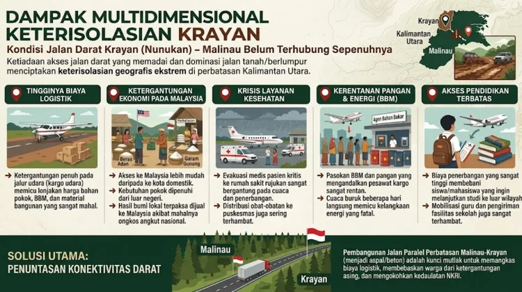 Menagih Janji Konektivitas di Perbatasan