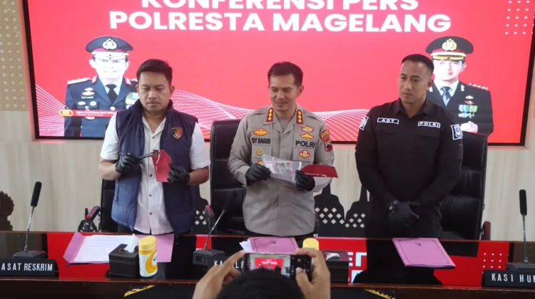 Curi Uang di SPBU Salaman Magelang, Dua Warga Wonosobo Ditangkap Polisi