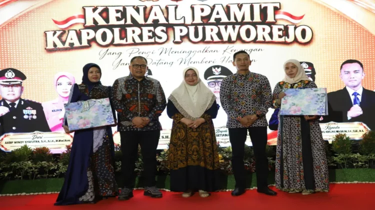 Bupati Purworejo Sambut Kapolres Perempuan, Harap Sinergi Makin Kuat