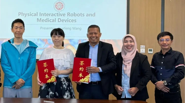 Undip Perkuat Riset AI dan Robotika Bersama Dua Kampus Tiongkok