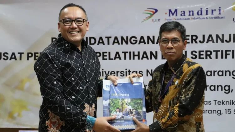 Perkuat Kompetensi Lulusan, Polines Gandeng Lembaga Sertifikasi Profesi