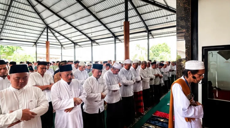 Ketuk Pintu Langit, Lapas Semarang Laksanakan Salat Istisqa’
