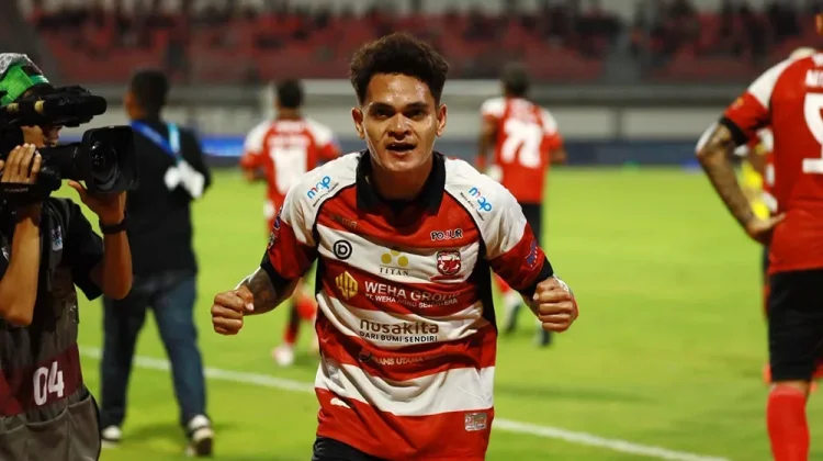 Gol Perdana Gali Freitas Putus Rekor Buruk Madura United Lawan PSIM