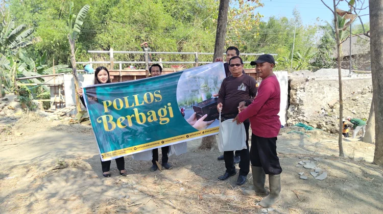 HUT ke-7, Pollos Hotel Rembang Beri Apresiasi Pekerja Pembangunan Jembatan