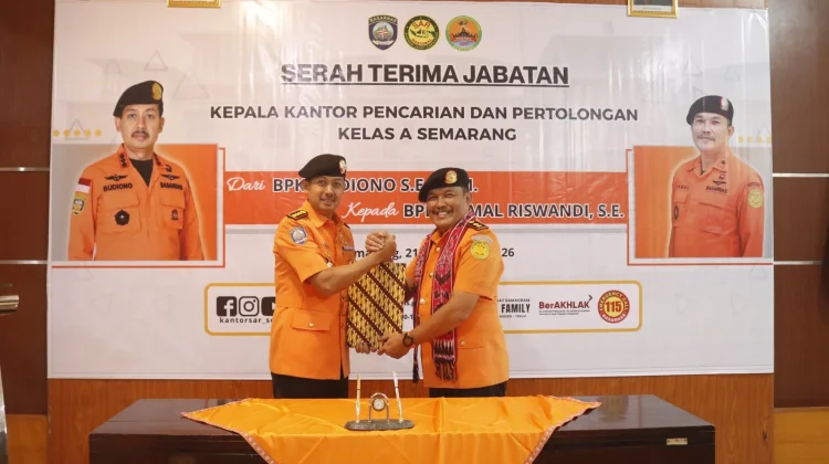 Kamal Riswandi Gantikan Budiono Pimpin Basarnas Semarang