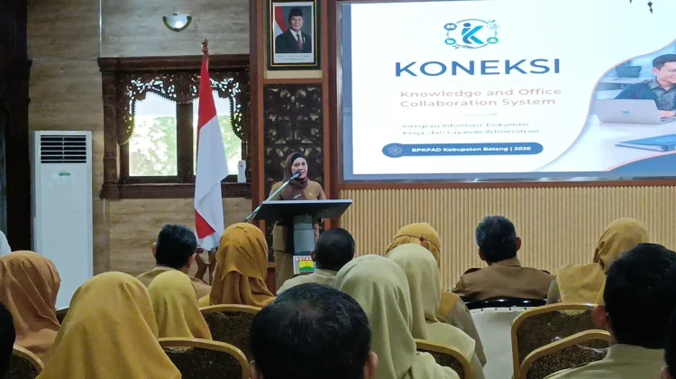 Luncurkan Koneksi, BPKPAD Batang Efektifkan Kinerja ASN Berbasis IT