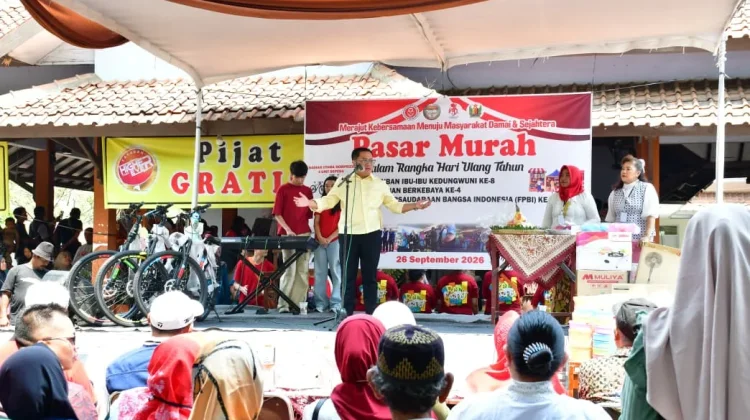 Harga Kepokmas Belum Stabil, Pasar Murah Bantu Ringankan Beban Warga Pekalongan