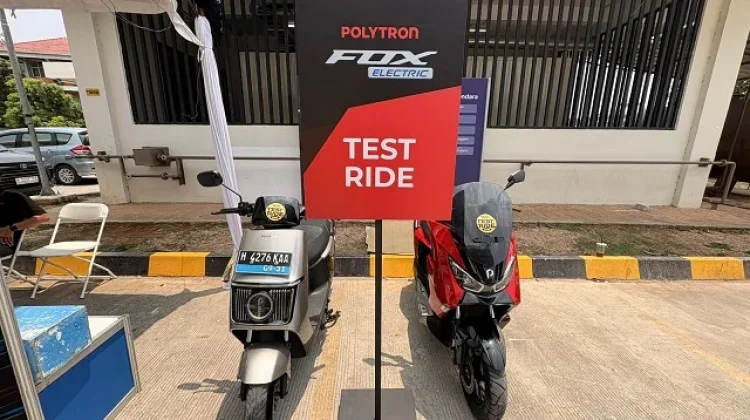 Polytron Hadirkan Motor Listrik Fox Series di GIIAS Semarang, Ada Subsidi Rp6 Juta