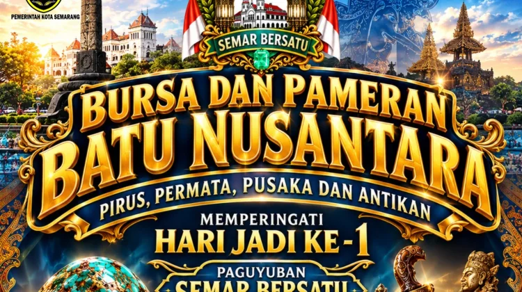 Batu Bacan hingga Kalimaya Dipamerkan, Bursa Batu Nusantara Hadir di Semarang