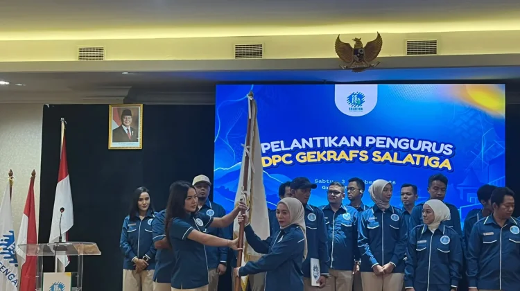 GEKRAFS Salatiga Resmi Dilantik, Bidik Pasar Nasional hingga Internasional