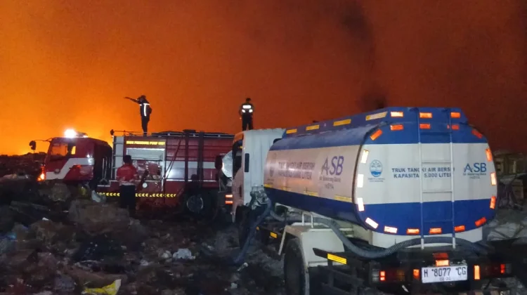 PDAM Kota Semarang Turut Lakukan Percepatan Pemadaman TPA Jatibarang