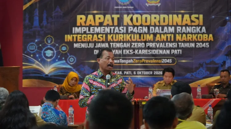 BNNP Jateng Dorong Kurikulum Antinarkoba Masuk Pembelajaran Sekolah