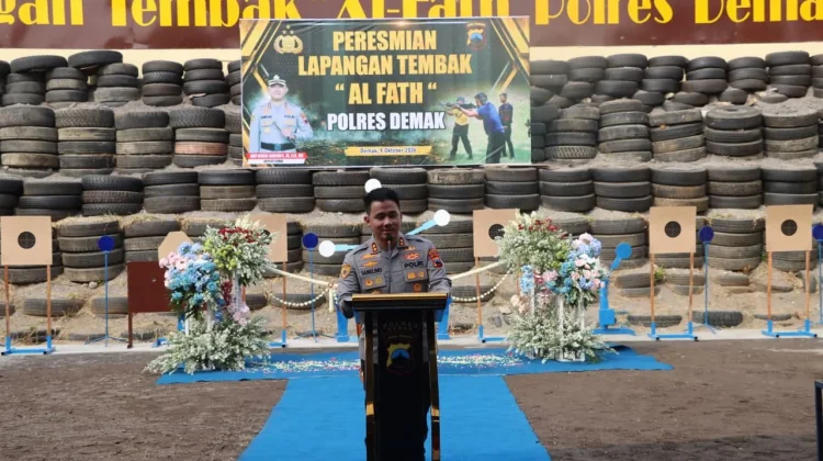 Resmikan Lapangan Tembak Al Fath, Polres Demak Tingkatkan Kemampuan ...