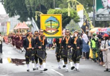 Ribuan Warga Purwokerto Padati Prosesi Kirab Pusaka Banyumas