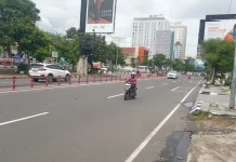 Libur Imlek 2026, Jalan Protokol Kota Semarang Lengang