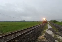 Jalur Hulu KM 32 + 5/7 Stasiun Gubug-Karangjati Bisa Dilewati