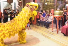 Meriahnya Malam Pergantian Tahun Baru Imlek 2577 di Lasem
