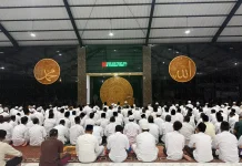 Ratusan Warga Lapas Semarang Khusyuk Ikuti Tarawih Hari Pertama