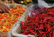 Sejumlah Komoditas di Pasar Rejowinangun  Magelang Mengalami Kenaikan